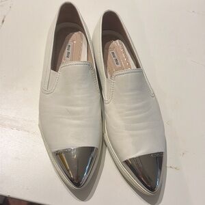 White Miu Miu shoes